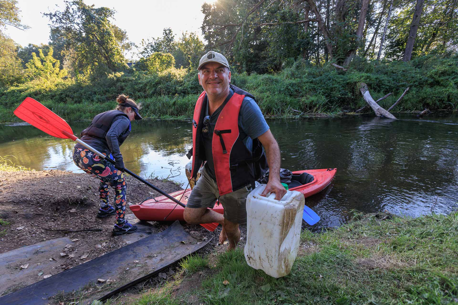 Working together for improving the ecological state of the river gave everyone a lot of satisfaction