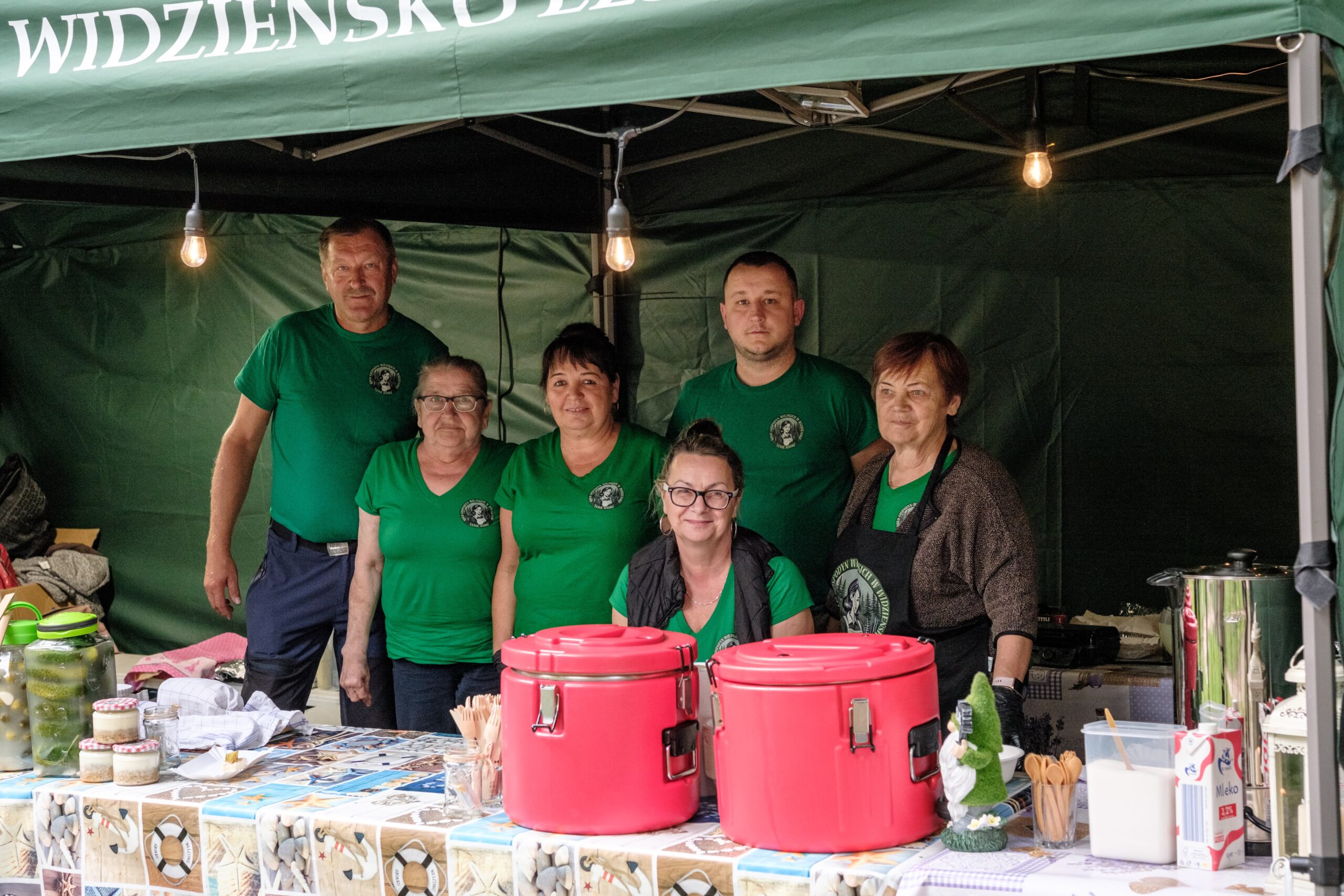Homemade delicacies offered by the “Leśne Babki” local association